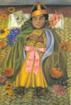 Gemaelde Reproduktion von Frida Kahlo Der Verstorbene Dimas