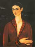Gemaelde Reproduktion von Frida Kahlo Selbstporträt 3