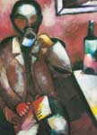 Gemaelde Reproduktion von Marc Chagall Masin, der Dichter