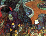 Gemaelde Reproduktion von Vincent Van Gogh Die Erinnerung an den etten Garden