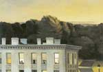 Edward Hopper Casa en Dusk reproduccione de cuadro