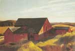 Edward Hopper Cobbs Barn, South Truro reproduccione de cuadro
