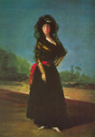 Francisco de Goya Retrato de la duquesa Alba reproduccione de cuadro