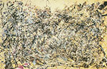 Jackson Pollock Número 1A reproduccione de cuadro