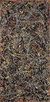 Jackson Pollock Número 5 reproduccione de cuadro