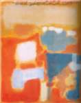 Mark Rothko Número 18 reproduccione de cuadro