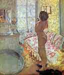 Pierre Bonnard Desnudo contra la Luz reproduccione de cuadro