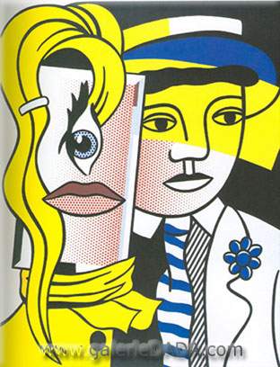 Roy Lichtenstein Sortir d'ici reproduction-de-tableau