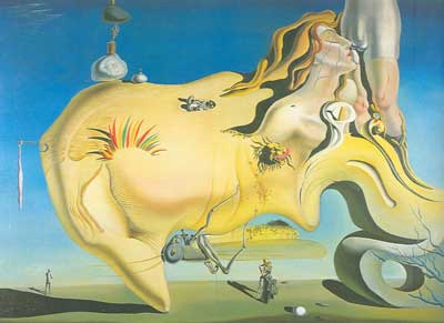 Salvador Dali Le grand maître reproduction-de-tableau