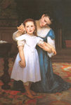Adolphe-William Bouguereau La coquille reproduction de tableau
