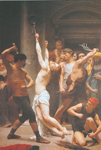 Adolphe-William Bouguereau La flagellation du Christ reproduction de tableau