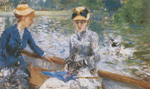 Berthe Morisot Le jour de l'été reproduction de tableau