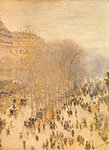Claude Monet Boulevard des capucines reproduction de tableau