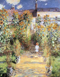 Claude Monet L'artiste reproduction de tableau