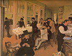 Edgar Degas Le marché du coton, la Nouvelle-Orléans reproduction de tableau