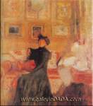 Edouard Vuillard Le divan Rouge reproduction de tableau