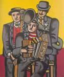 Fernand Leger Trois musiciens reproduction de tableau