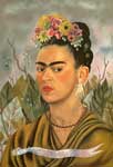 Frida Kahlo Autoportrait 4 reproduction de tableau