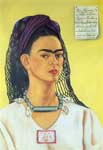Frida Kahlo Autoportrait 5 reproduction de tableau