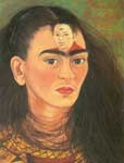 Frida Kahlo Diego et moi reproduction de tableau