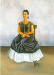 Frida Kahlo Itzcuintli chien avec moi reproduction de tableau