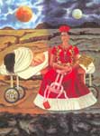 Frida Kahlo L'arbre de l'espoir reproduction de tableau