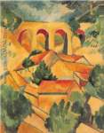 Georges Braque Viaduc à Letraque reproduction de tableau