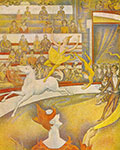 Georges Seurat Le cirque reproduction de tableau
