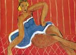 Henri Matisse Danseur assis sur une table reproduction de tableau