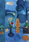 Henri Matisse La fenêtre bleue reproduction de tableau