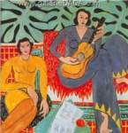 Henri Matisse Musique (2) reproduction de tableau