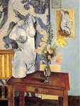 Henri Matisse Torse grec avec des fleurs reproduction de tableau