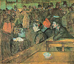 Henri Toulouse-Lautrec Au Moulin de la galette reproduction de tableau