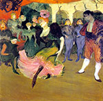 Henri Toulouse-Lautrec Marcelle Lender fait le boléro dans Chilperic reproduction de tableau