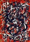 Jackson Pollock Formulaire libre reproduction de tableau