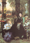 James Tissot Une veuve reproduction de tableau