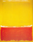 Mark Rothko Blanc, jaune, rouge sur jaune reproduction de tableau