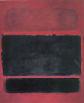 Mark Rothko Marron, noir sur marron reproduction de tableau