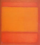Mark Rothko Rouge, orange, orange sur rouge reproduction de tableau