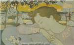 Maurice Denis Fille endormie reproduction de tableau