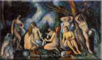 Paul Cezanne Grandes baigneuses reproduction de tableau