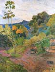 Paul Gauguin Paysage de Martinque reproduction de tableau