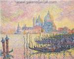 Paul Signac Grand Canal Venise reproduction de tableau