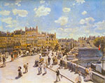 Pierre August Renoir Pont neuf reproduction de tableau