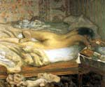Pierre Bonnard La sieste reproduction de tableau