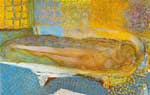 Pierre Bonnard Nu dans un bain reproduction de tableau