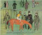 Raoul Dufy Le pur-sang reproduction de tableau