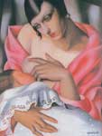 Tamara de Lempicka Maternité reproduction de tableau