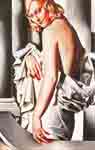 Tamara de Lempicka Portrait de Majorie Ferry reproduction de tableau