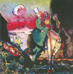 Vasilii Kandinsky Amazonie reproduction de tableau